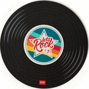 Legami Milano Vinyl Mouse Pad 200mm Μαύρο