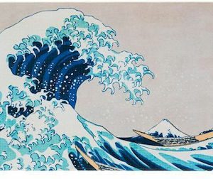 Grupo Erik Japanese ART Hokusai Gaming Mouse Pad XXL 800mm