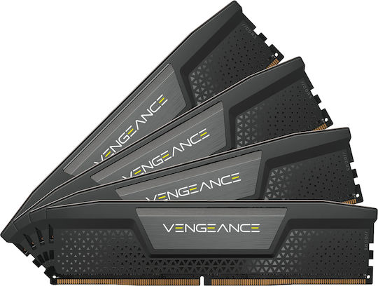 Corsair Vengeance 32GB DDR5 RAM με 4 Modules (4x8GB) και Ταχύτητα 6000 για Desktop