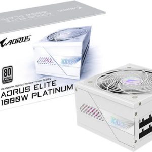 Gigabyte Aorus Elite P1000W 1000W Λευκό Τροφοδοτικό Υπολογιστή Full Modular 80 Plus Platinum