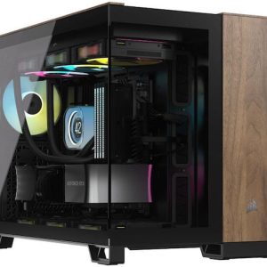 Corsair 2500X Gaming Micro Tower Κουτί Υπολογιστή με Πλαϊνό Παράθυρο
