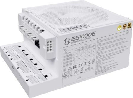 Lian Li Edge Gold 1000W Λευκό Τροφοδοτικό Υπολογιστή Full Modular 80 Plus Gold
